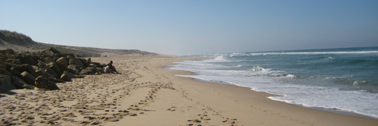 Paar-Strand Laufen, laufen, laufen...