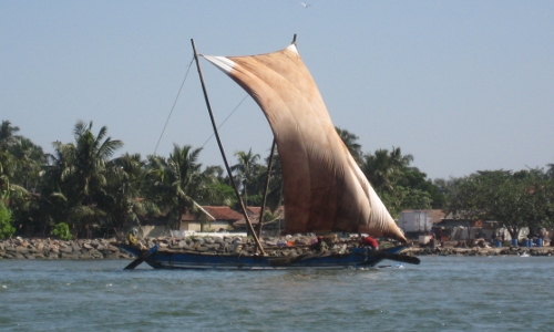 Traditioneller Katamaran / Traditional catamaran