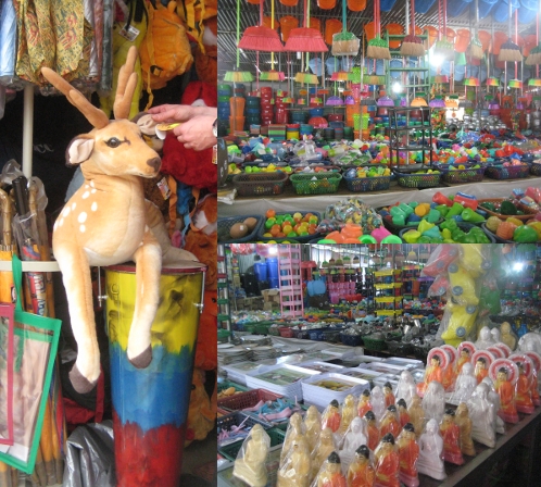 Einige Geschäfte um den Busbahnhof in Dambulla / Some shops around the bus station in Dambulla