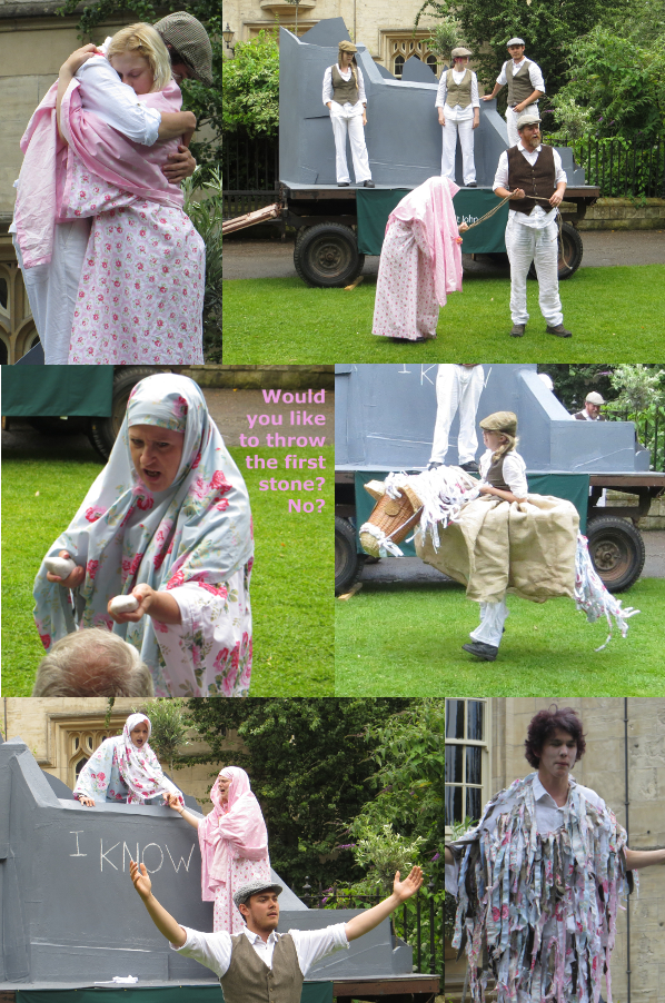 Die Ehebrecherin und Die Auferweckung des Lazarus kombiniert in einem Spiel / The Woman taken in Adultery and The Raising of Lazarus combined into one play (York St John University)