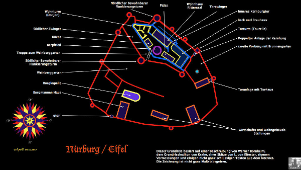 Heribert Pohl --- Thanks for half a million clicks! from Germering bei München, Bayern
Burg Nürburg:Eifel (Grundriss), CC BY-SA 2.0, https://commons.wikimedia.org/w/index.php?curid=34100975